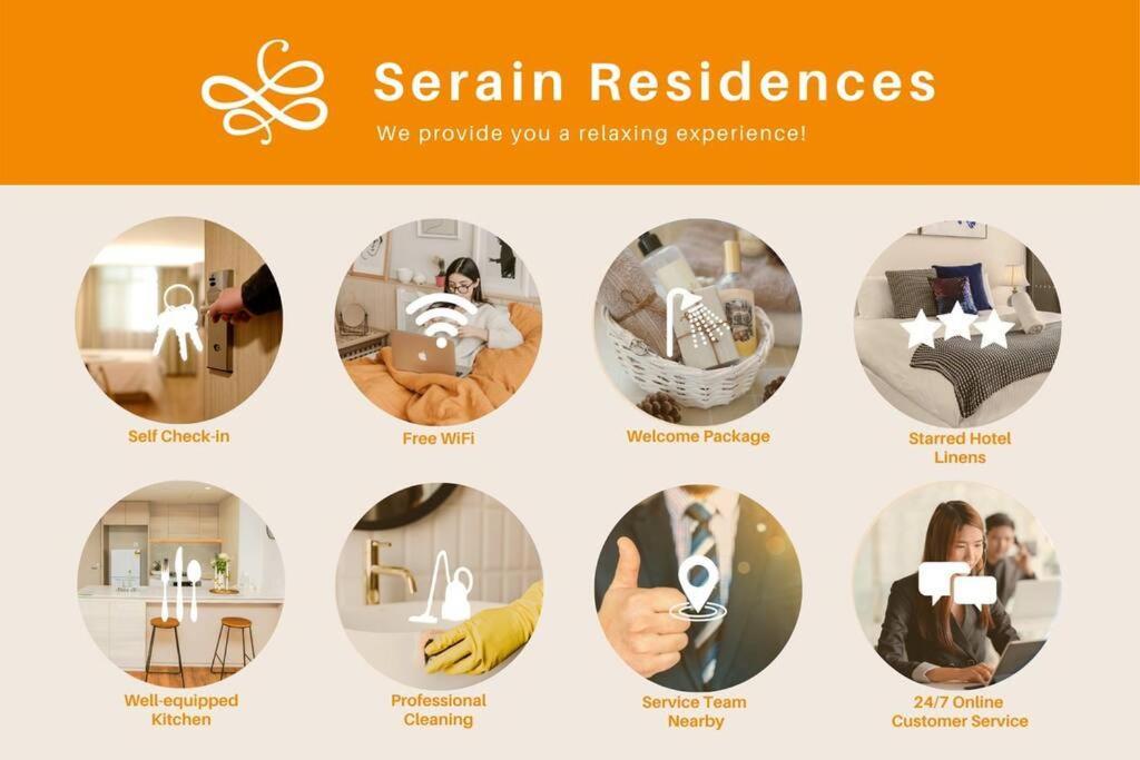 Serain Residences On 9 Hamilton Avenue Gold Coast Exterior foto